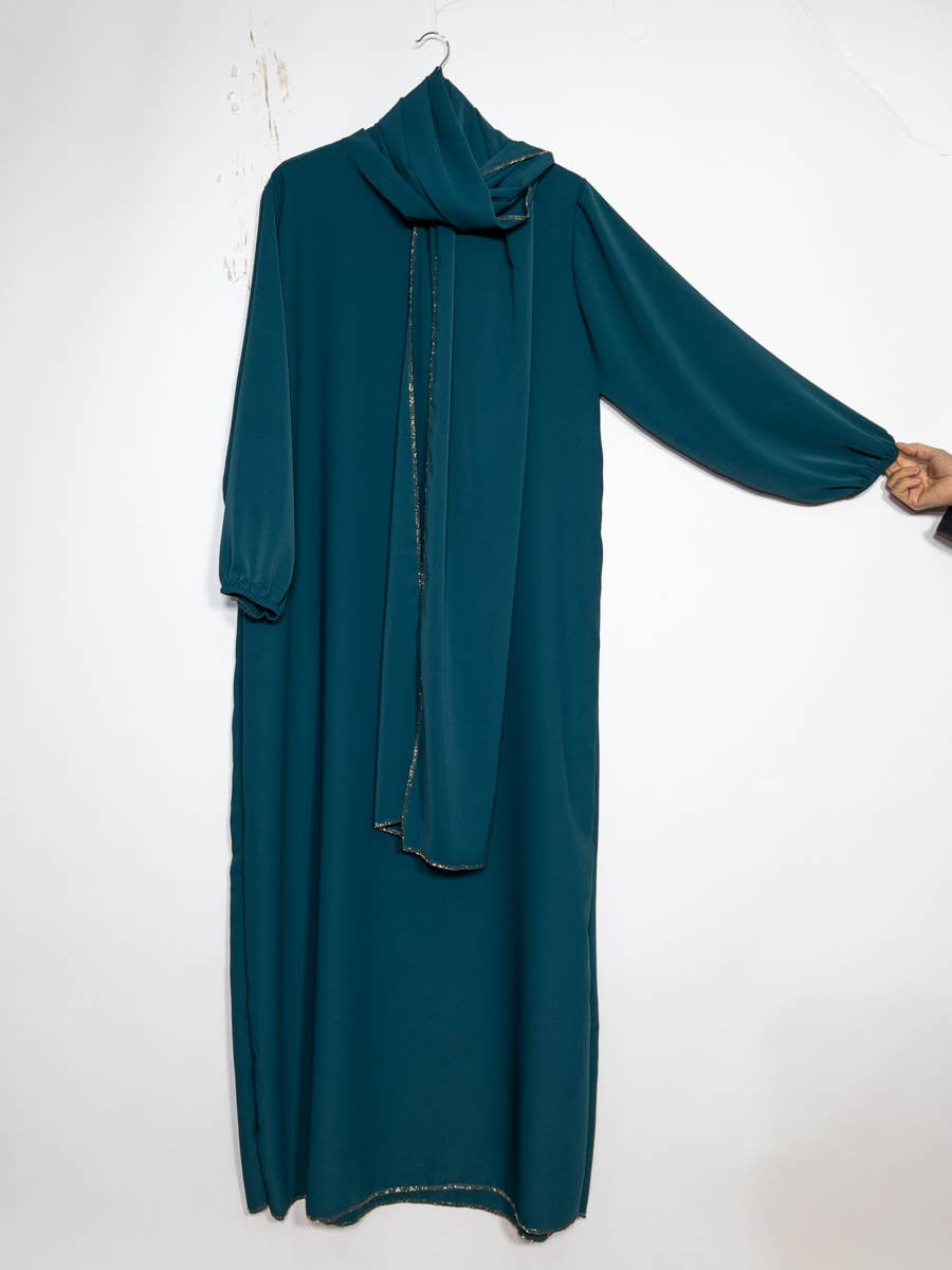 Medina Abaya aus Seide für Damen ref:2338pkdr