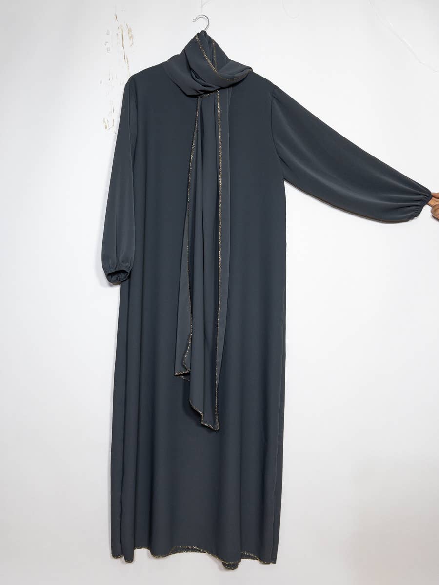 Medina Abaya aus Seide für Damen ref:2338pkdr