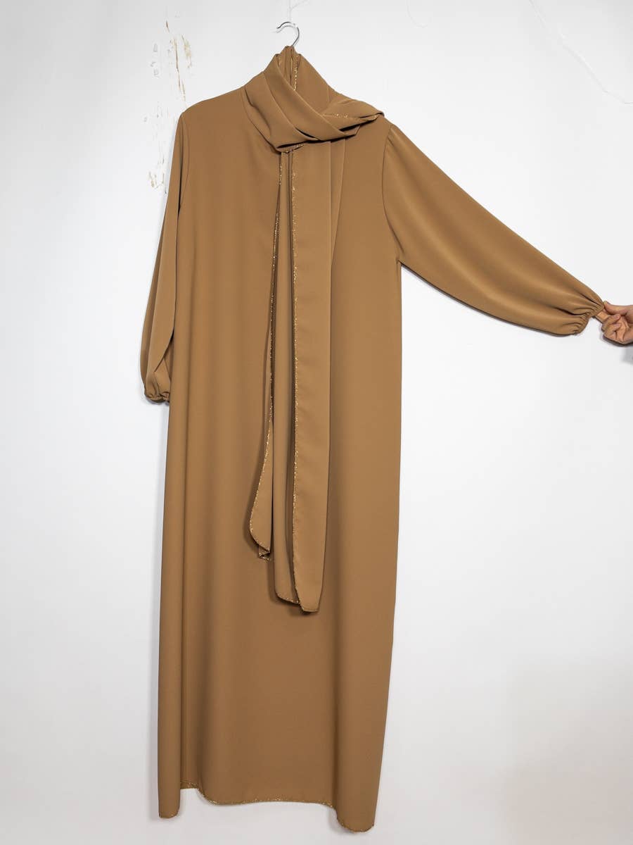 Medina Abaya aus Seide für Damen ref:2338pkdr