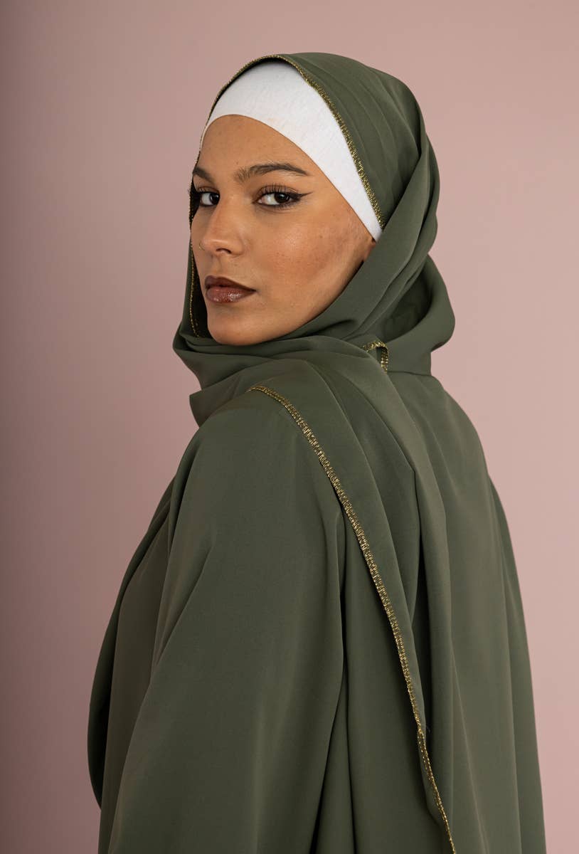 Medina Abaya aus Seide für Damen ref:2338pkdr