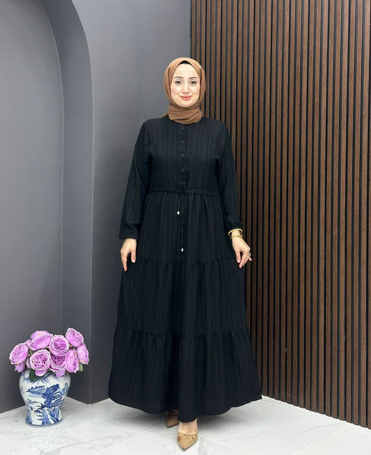 Beli ipli elbise / Kleid