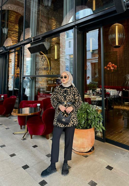 Leopard Jacke