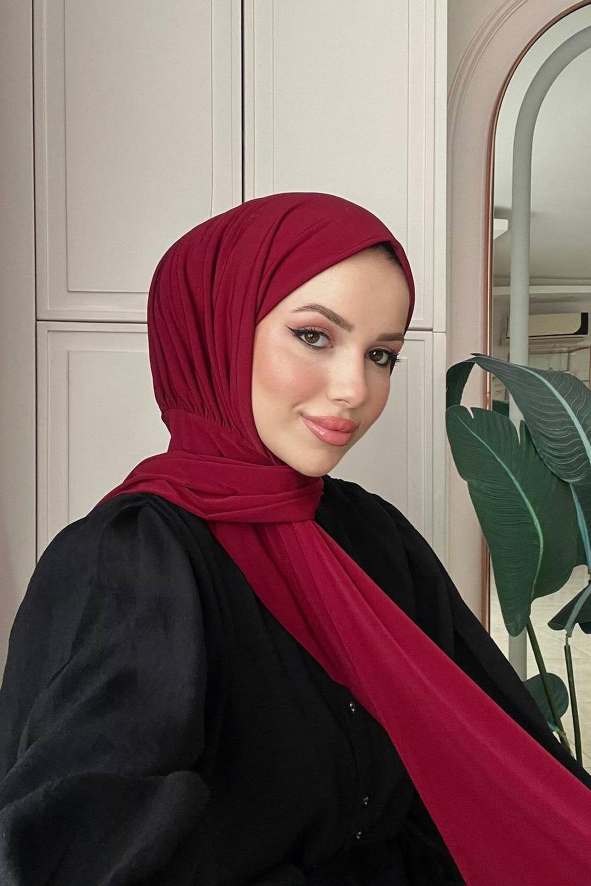 Praktischer Instant Hijab mit Quick Snap Fasteners | Einfach zu tragen Muslimische Kopftuch - Citcitli Sal