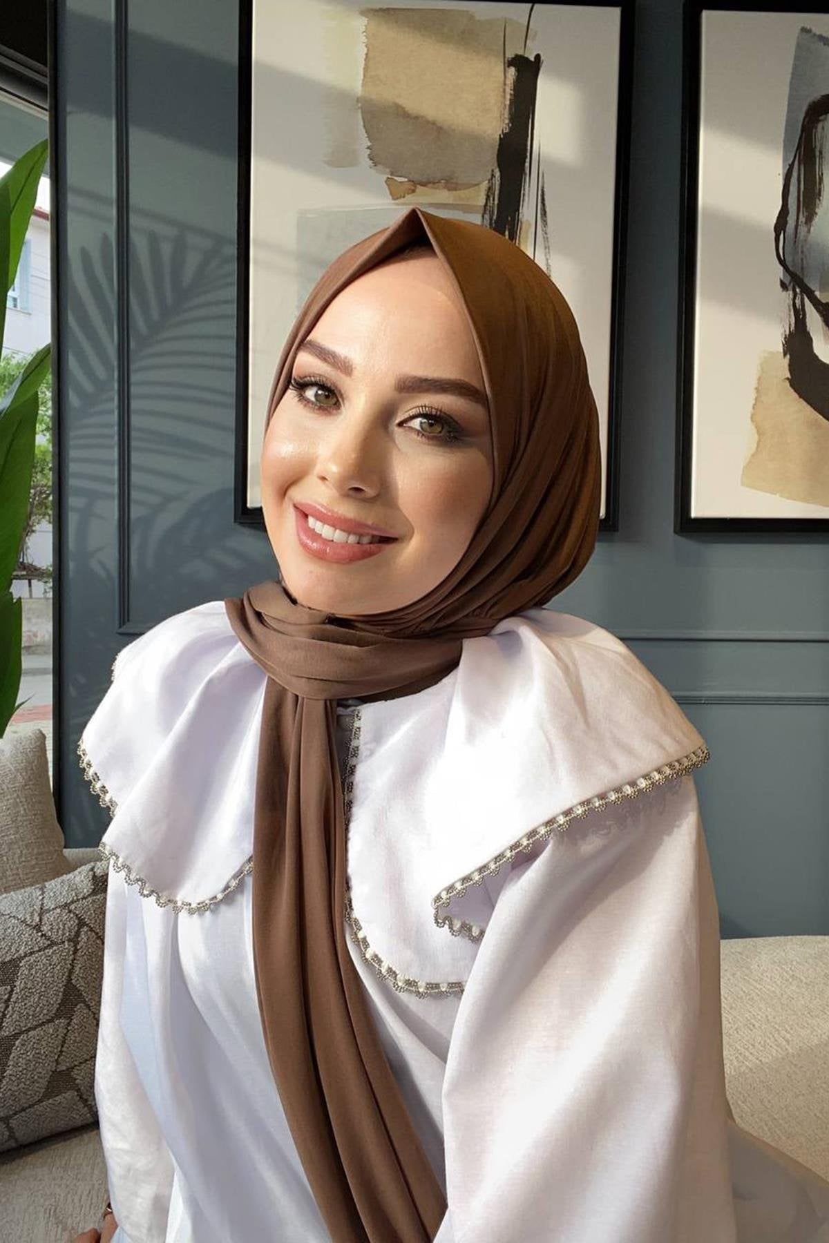 Praktischer Instant Hijab mit Quick Snap Fasteners | Einfach zu tragen Muslimische Kopftuch - Citcitli Sal