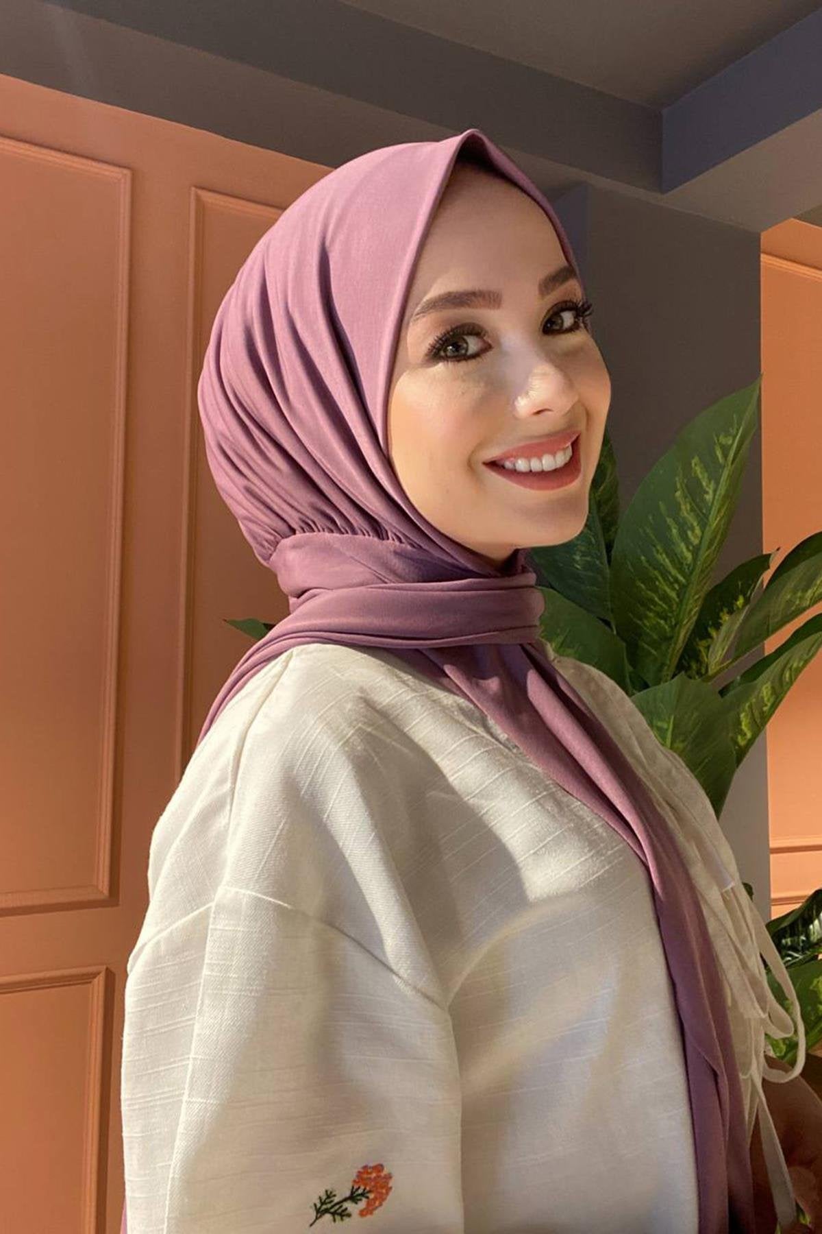 Praktischer Instant Hijab mit Quick Snap Fasteners | Einfach zu tragen Muslimische Kopftuch - Citcitli Sal